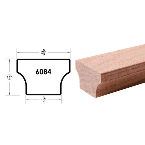 6084 White Handrail